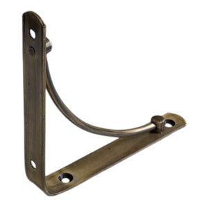 Set of 2 ARCH 14.5cm Wall Mounted Shelf Brackets with hardware