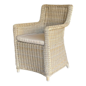 ASHBURTON - Outdoor Synthetic Wicker Dining Chairs (Carton of 2)