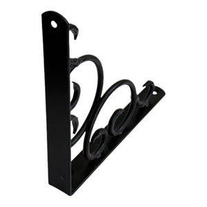 2PC Shelf Brackets Wall Mounted Heavy Duty Decorative CURLY 19x19cm