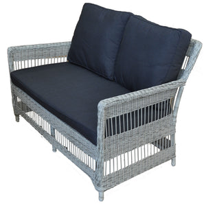 EAGLEMONT - Outdoor PE Wicker Double Seater Sofa