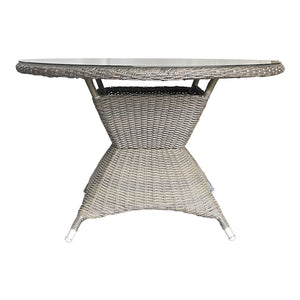 Outdoor Wicker Round Dining Table (DIA120xH73cm)