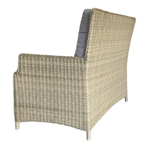 ESSENDON - Outdoor Wicker Double Seater Sofa