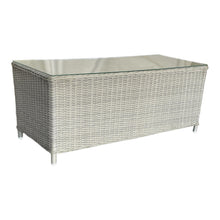 ESSENDON - Outdoor PE Wicker Rectangle Coffee Table (L120xW55xH50cm)