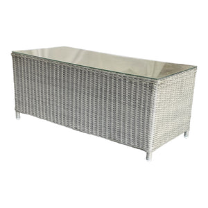 ESSENDON - Outdoor PE Wicker Rectangle Coffee Table (L120xW55xH50cm)