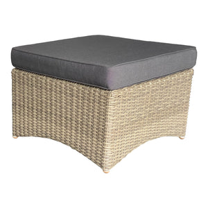 BRIGHTON - 8 Seater Outdoor Wicker Rectangle Table Lounge Set