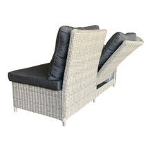 ARMADALE - 7 Seater Outdoor Wicker Recliner Lounge Dining Set