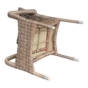 DONVALE - Outdoor Synthetic Wicker Stacking Armchair (Carton of 2)