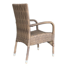 DONVALE - Outdoor Synthetic Wicker Stacking Armchair (Carton of 2)