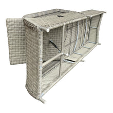 BULLEEN - Luxurious Outdoor Wicker Adjustable Sun Lounge