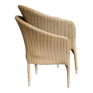 CLIFTON HILL - Outdoor Wicker Stackable Chair (Carton of 2)