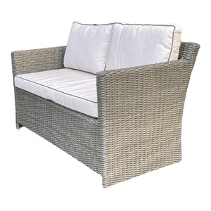 CARLTON - Outdoor Wicker Double Seater Sofa