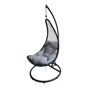 RINGWOOD - Crescent-shape Hanging Chair Swing