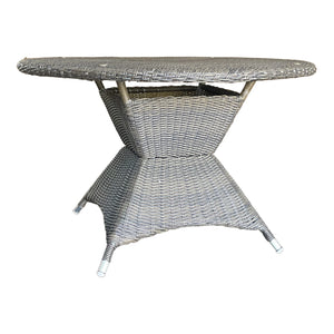 Outdoor Wicker Round Dining Table (DIA120xH73cm)