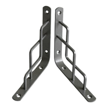 Set of 2 STEP 14.5cm Wall Mounted Shelf Brackets with hardware