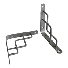 Set of 2 STEP 14.5cm Wall Mounted Shelf Brackets with hardware