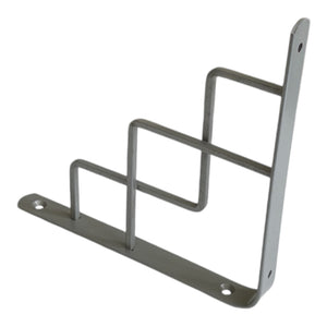 Set of 2 STEP 19.5cm Wall Mounted Shelf Brackets with hardware